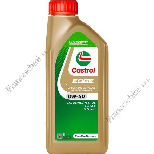 Olio motore Castrol EDGE 0W-40 1L