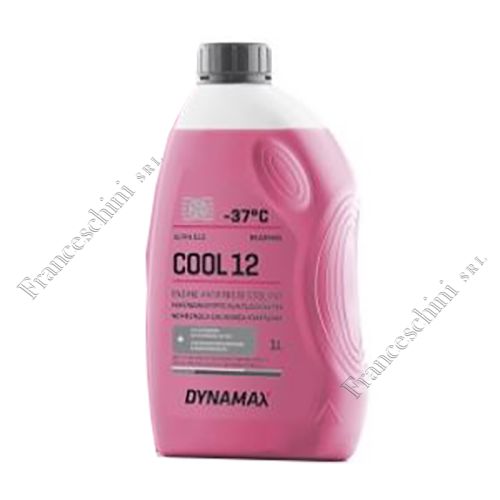 DX Cool 12 Refrigerante Radiatori -37° - Rosso Confezione da 1 lt
