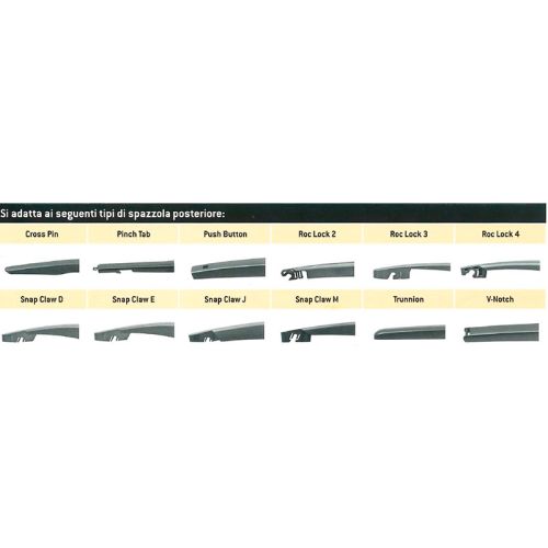 TRICO REAR Spazzole tergi posteriori.