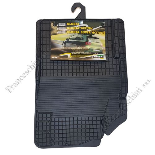 Set Tappeto 4 pezzi Gomma