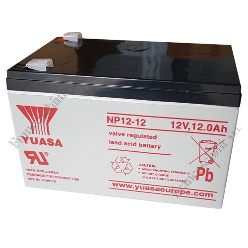 Yuasa AUSILIARE 12AH 12V 151x98x97,5 cm